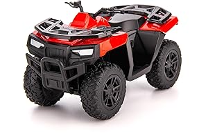1:36 Scale Tesla 4-Wheeler ATV Off-Road Die-Cast Pullback Toy Car