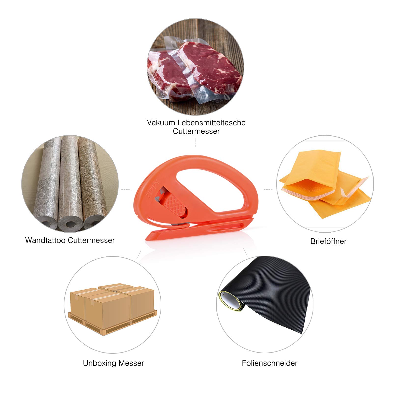 Buy Gomake Wrapping Paper Cutter Letter Opener Gift Wrap Cutting Tool