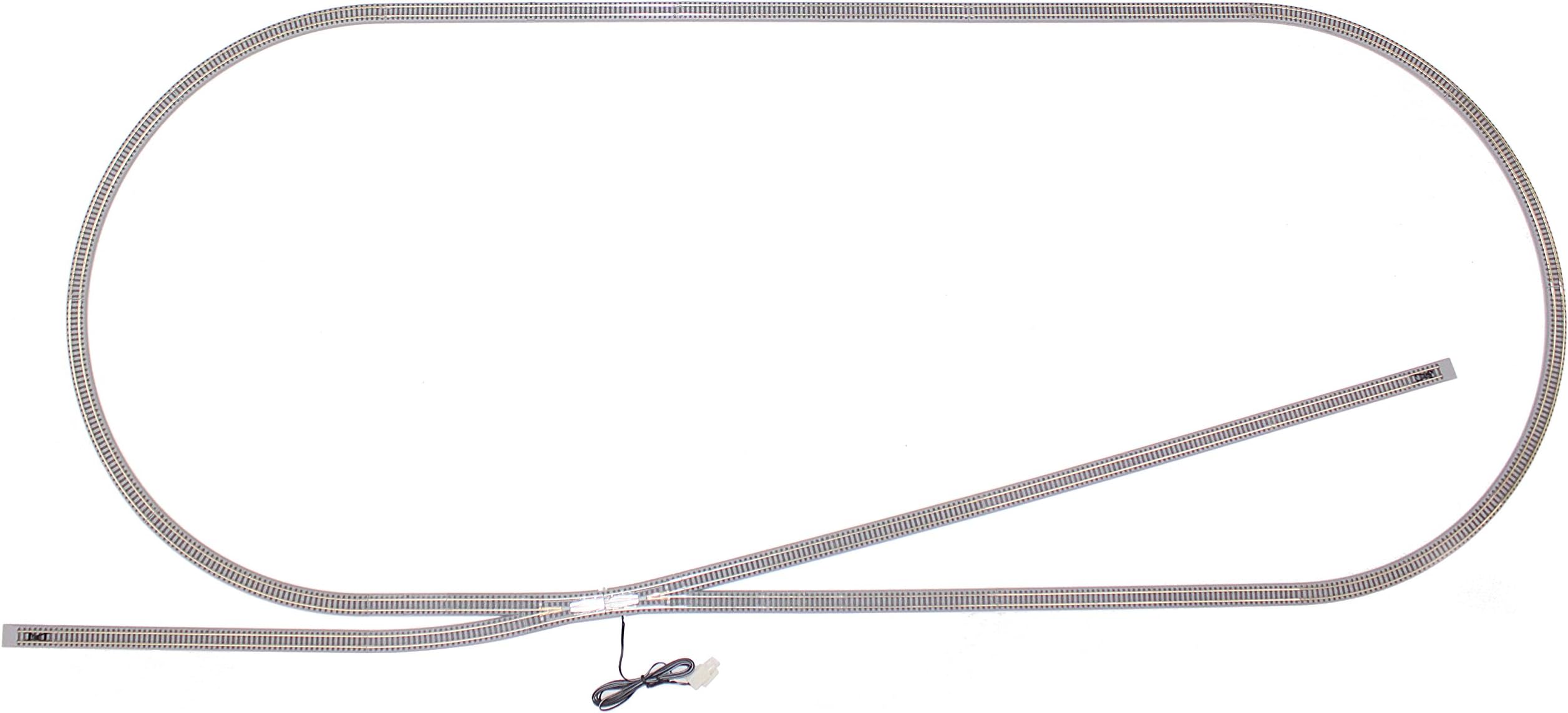 Rokuhan Z Gauge Indwelling line Set Rail Set F R080 Model Railroad Supplies