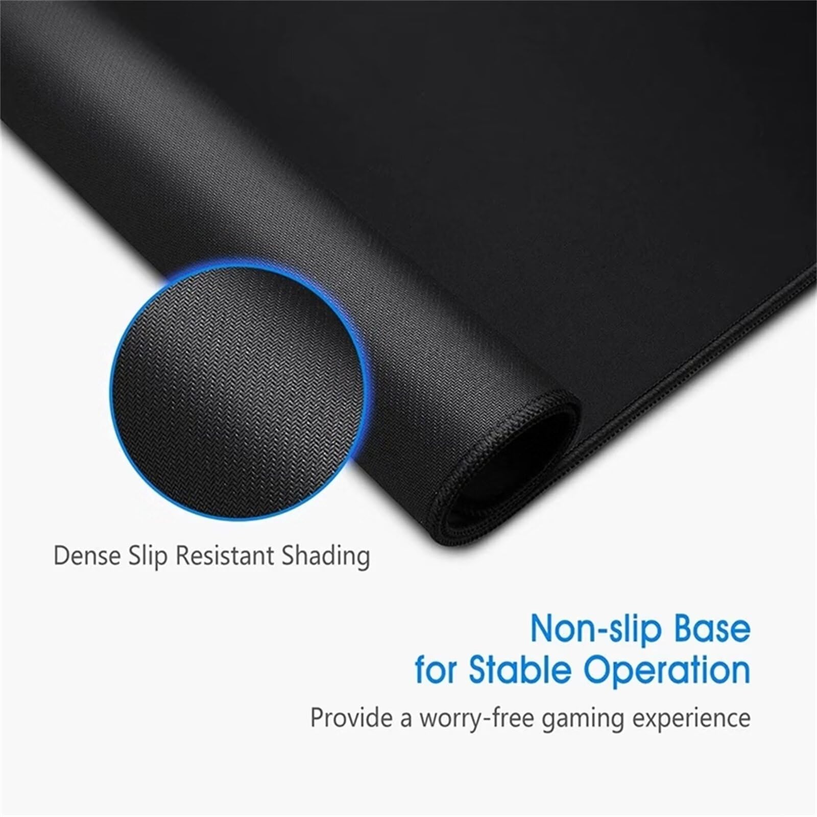 Gaming muismat 800 x 400 x 3 mm, uitgebreide grote