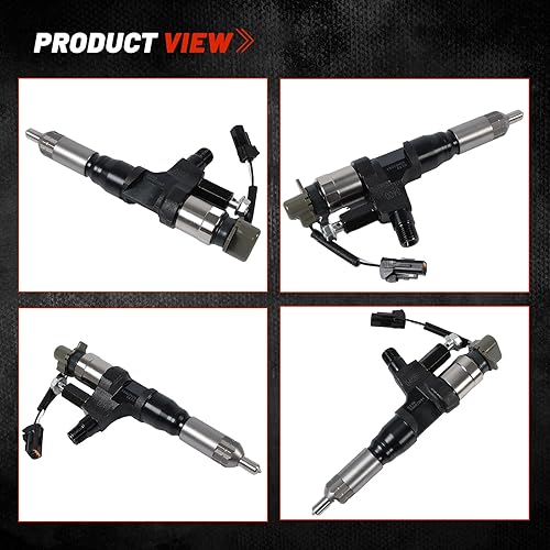 Miniatura 7 de Inyectores de combustible comunes del carril de 6PCS J08E 295050-0230 23670-E0400 para el excavador de Kobelco del motor de Denso Hino