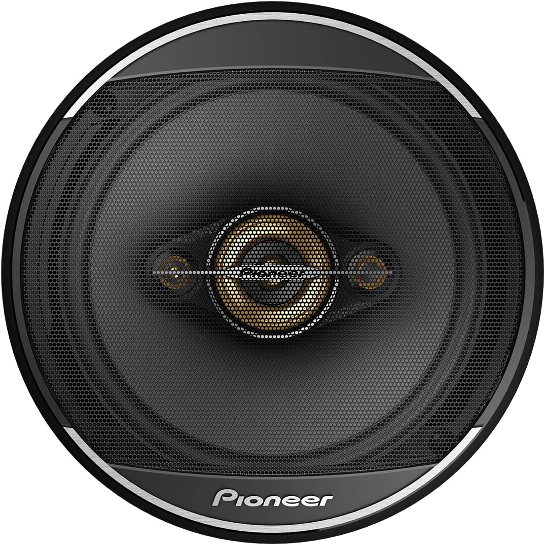 PIONEERTS-A1688S 350W Max/80W RMS 4-Way Speaker with Adapter, 6.5-Inch Diameter, Black