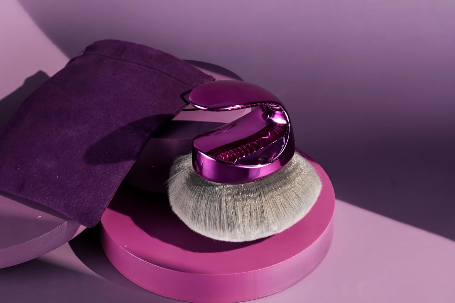 BS-MALL Extra-Large Multi-Purpose Body Brush – Luxury Travel-Friendly Self Tanning & Loose Powder Makeup Brush with Super Soft Bristles for Daily Use & Even Application - Image 9