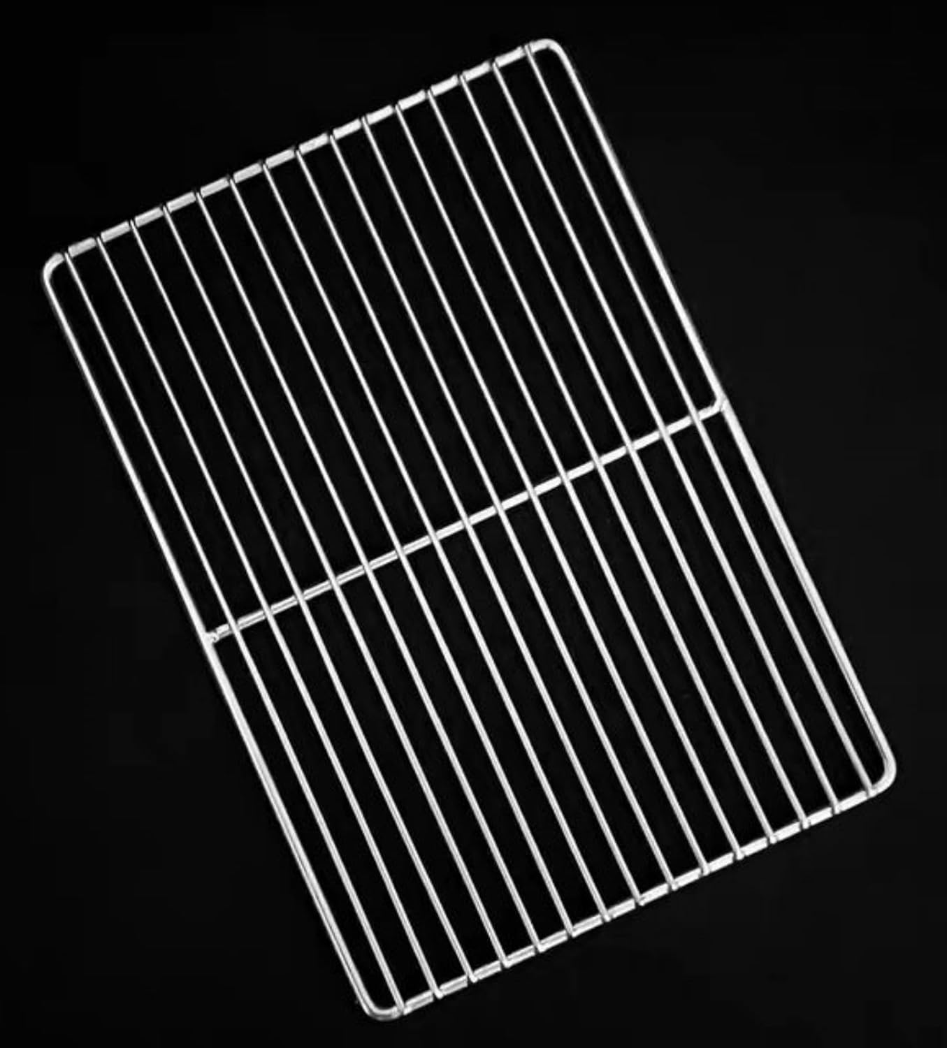 ATrustMutualLife焼き網 ステンレス 四角形 鉄板 網グリル 屋外バーベキュー網 穴間隔1.4cm ATrustMut