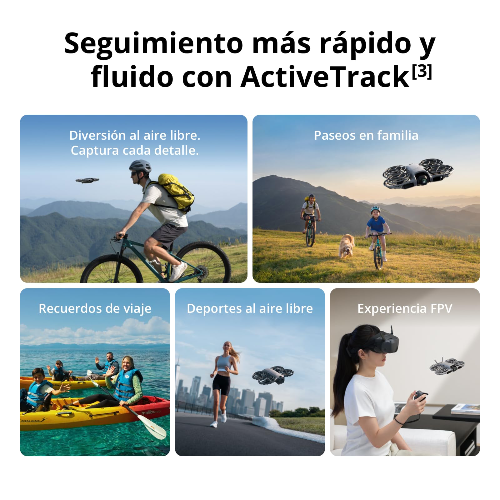 DJI Pack Neo 2 Motion Vuela Más con RC Motion 3 y Goggles N3, transmisión estable con transceptor digital, dron 4K para principiantes, vuelo FPV, 3 baterías