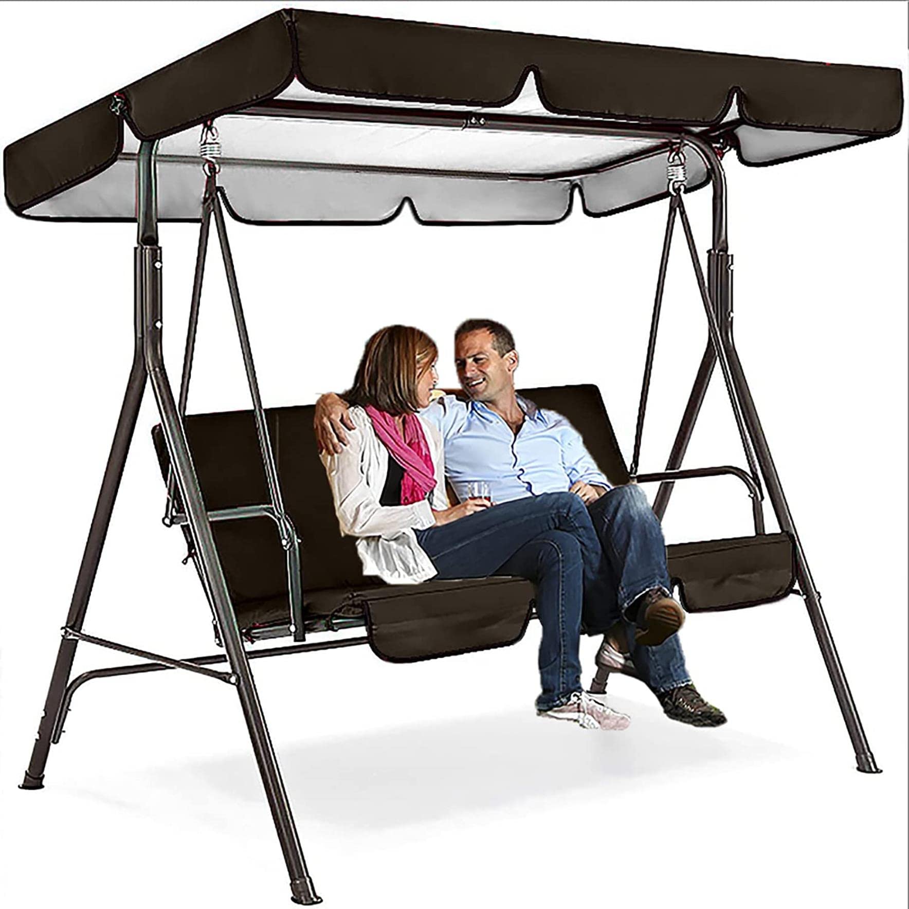 Housse de coussin de balançoire imperméable et bâche de toit haute protection