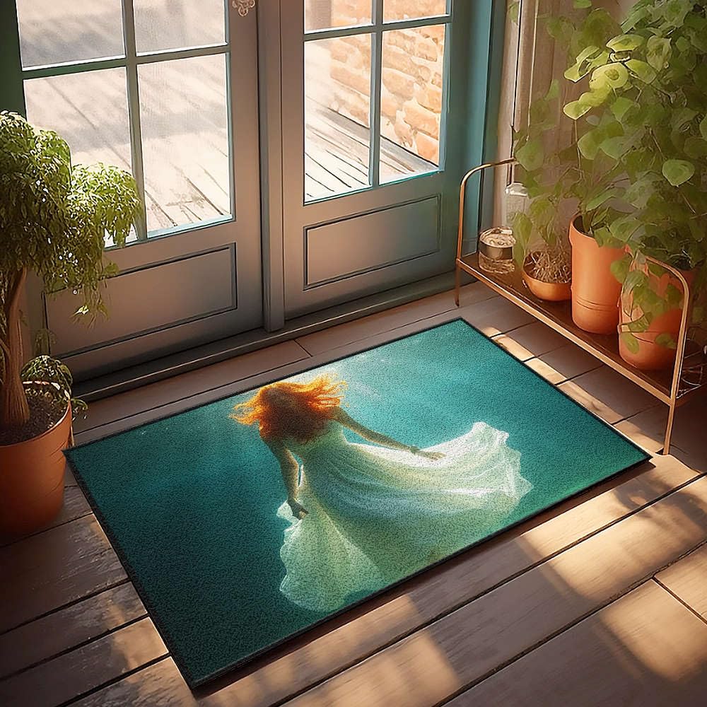 Tapis de cuisine paillasson extérieur grand tapis d'extérieur 50 x 80 cm