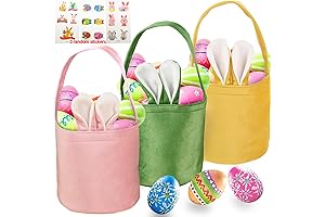 3 Pack Easter Baskets- Perfect for Easter Eggs and Treats