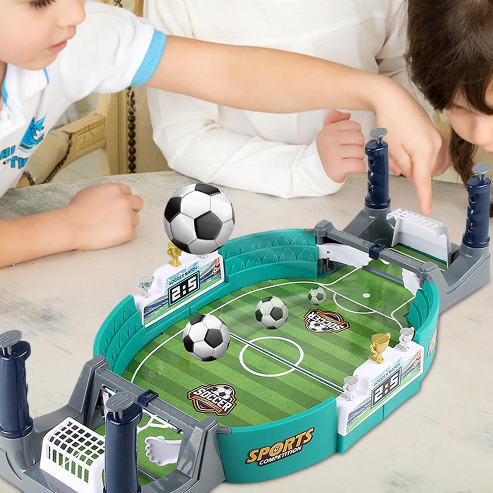 Juegos De Futbol De Mesa - Juego Mesa Deportivo De Escritorio | Juego De Futbolín Diversión Nocturna | Juego Mesa Deportivo De Escritorio De Competición De Tableros De Fútbol Para Juegos Familiares : Amazon.com.mx: Juguetes y Juegos