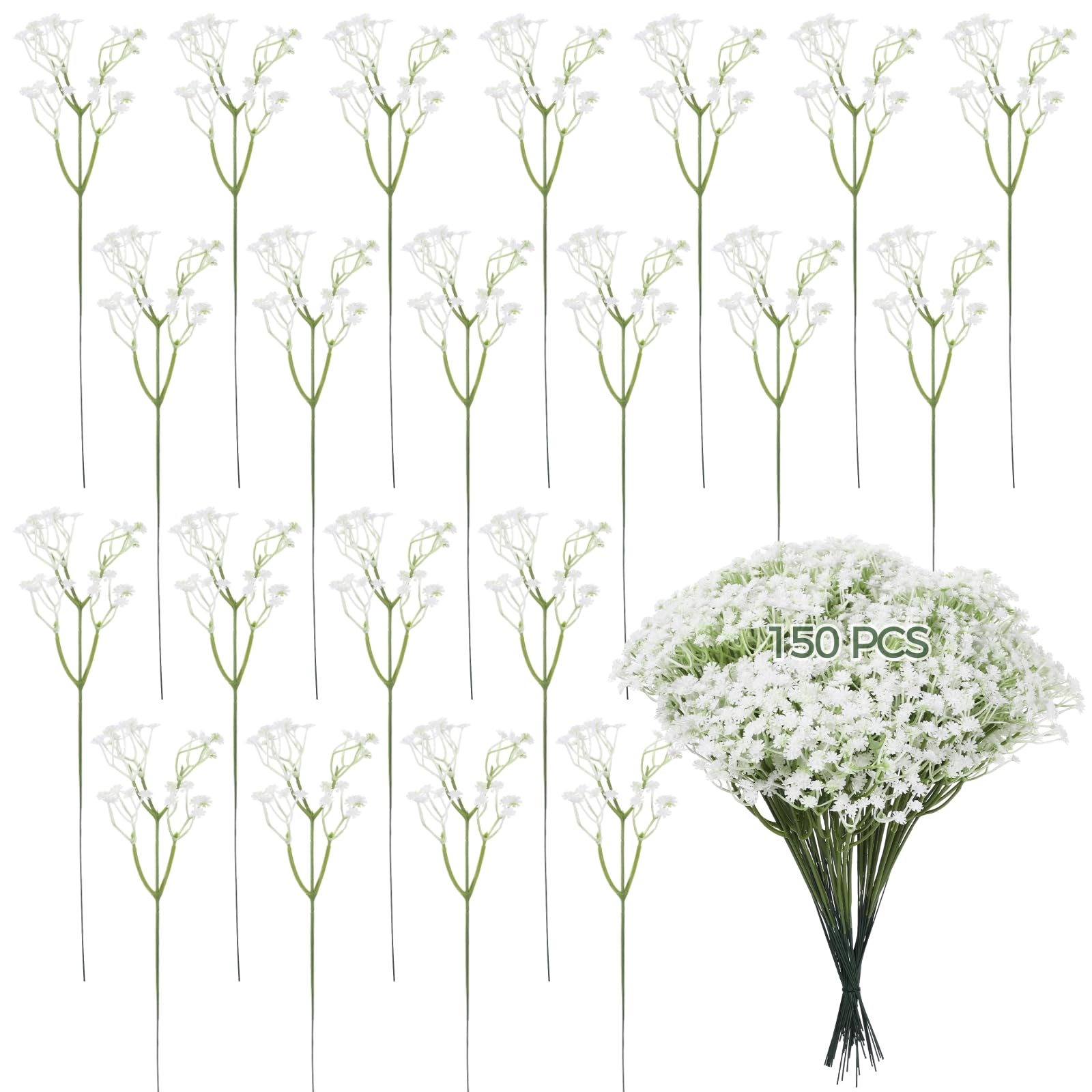 Fleurs de gypsophile artificielles blanches pour réussir votre décoration