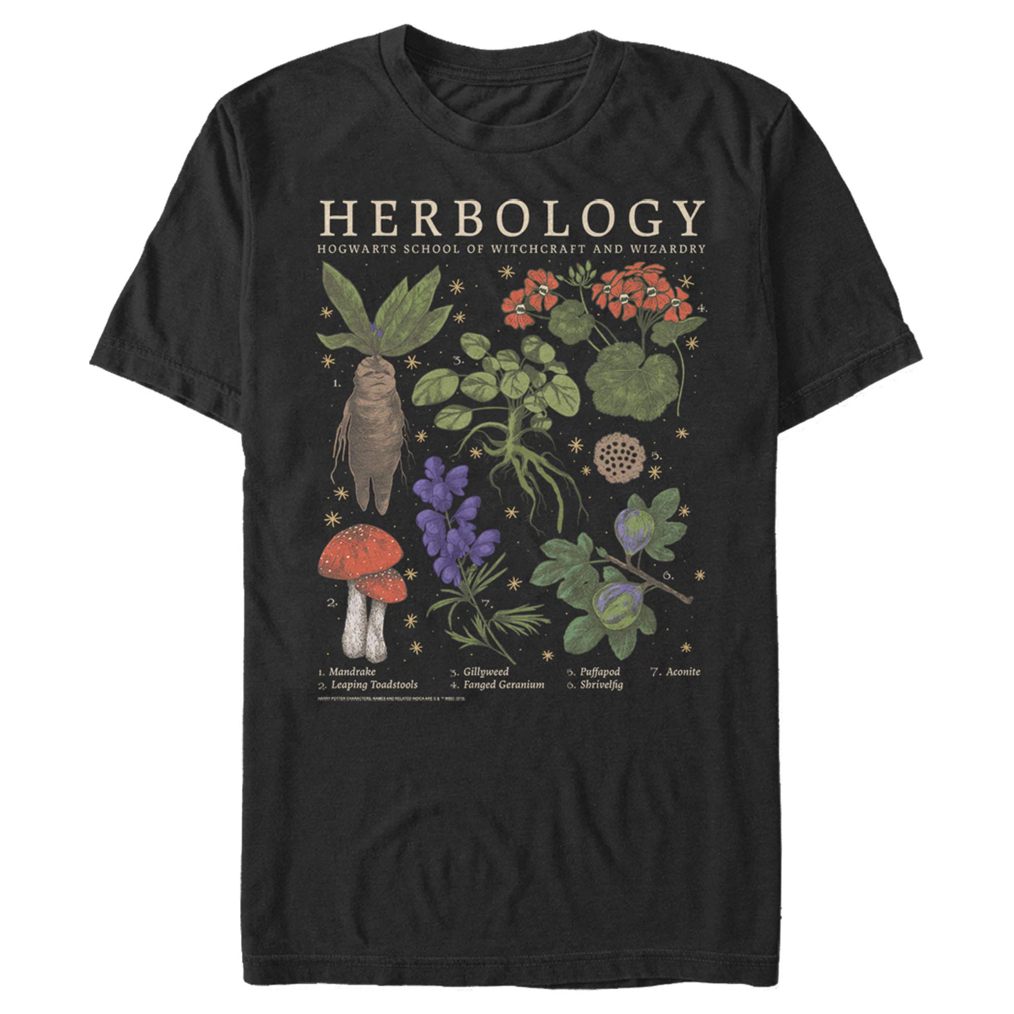 Fifth Sun Men's Harry Potter Herbology T-Shirt