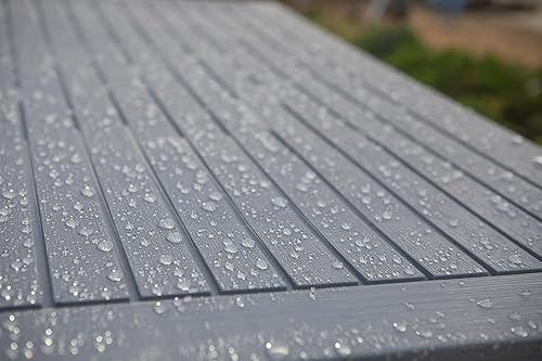 Miniatura 9 de Keter Store-It-Out Prime XL - Cobertizo de almacenamiento de resina para exteriores de 4.75 x 2.6 pies con puertas dobles y bisagras de fácil