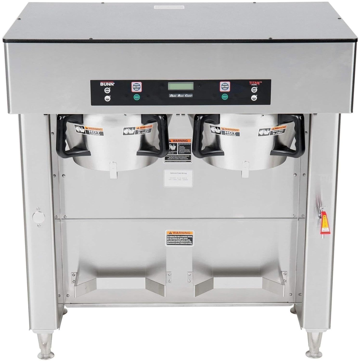 BUNN Titan Dual Dual Coffee Brewer 34 3 gal hr