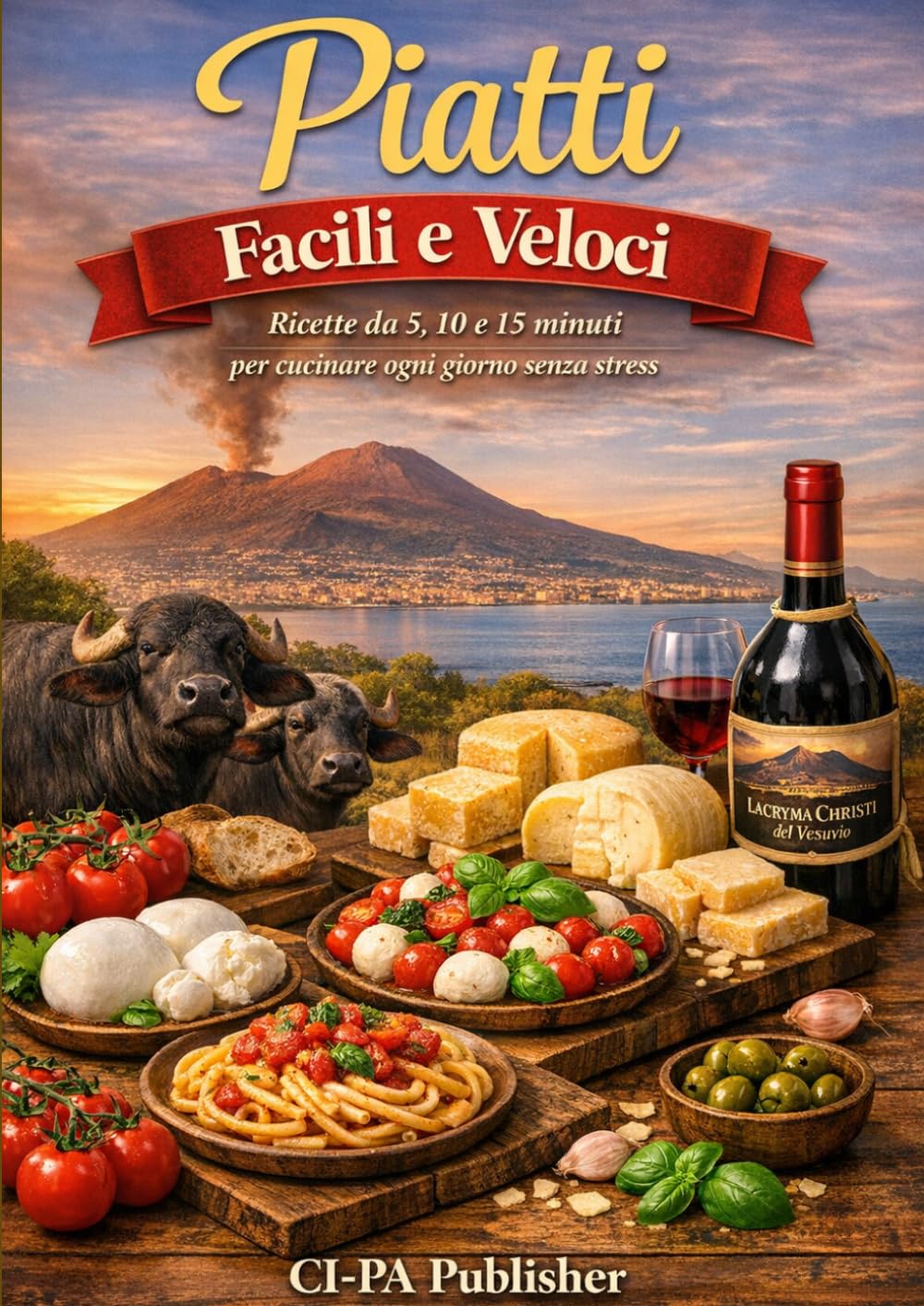 PIATTI FACILI E VELOCI: Ricette da 5,10 e15 minuti per cucinare ogni giorno senza stress,con ingredienti semplici e alla portata di tutti
