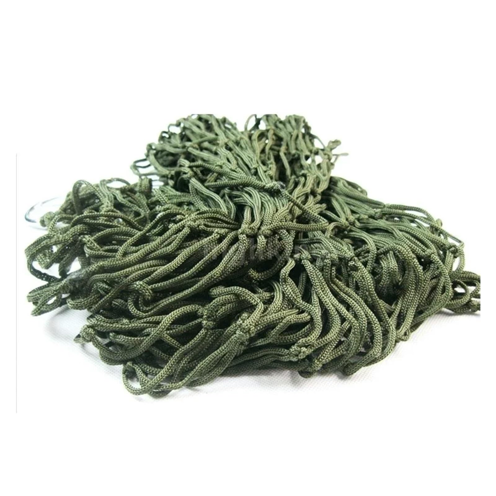 Rrypbovg Deep Green Hammock Outdoor Outdoor Sport Hammock Net Mesh Bed Nylon Portable Camping Hammock Outdoor Swing(Deep Green)