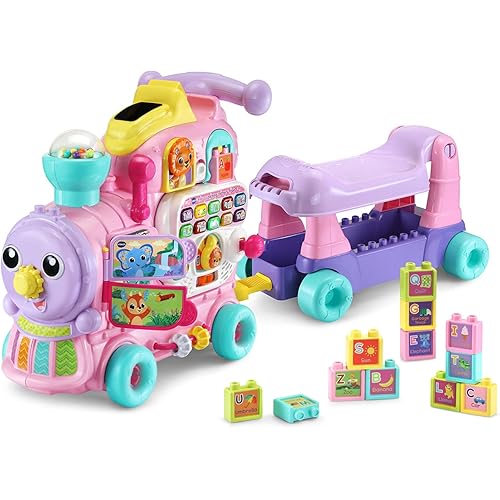 VTech 4-in-1 Letter Learning Train, Pink, Large