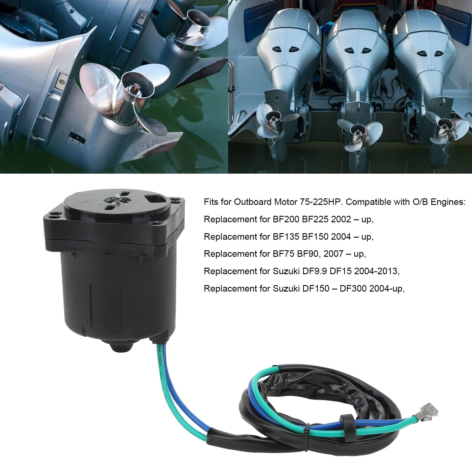 ファーム様　専用 Amazon | 新しいチルトトリムモーター 12V チルト トリム