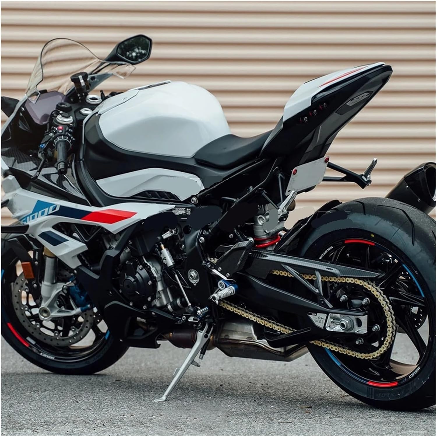 License Plate Holder LOW-MOUNT FENDER ELIMINATOR BRACKET Compatible With S1000RR 2019-2025(Black bracket)
