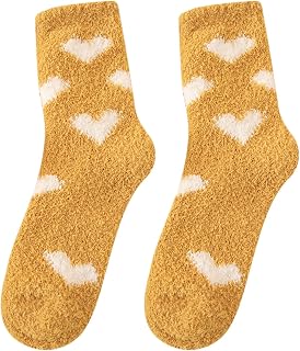 Pianshanzi Socks with Cat Motif Women's Coral Red Fleece Socks for Women Socks with Heart Print Colourful Lightweight Sports Socks Made of Cotton Men's Socks 39-42 Blue