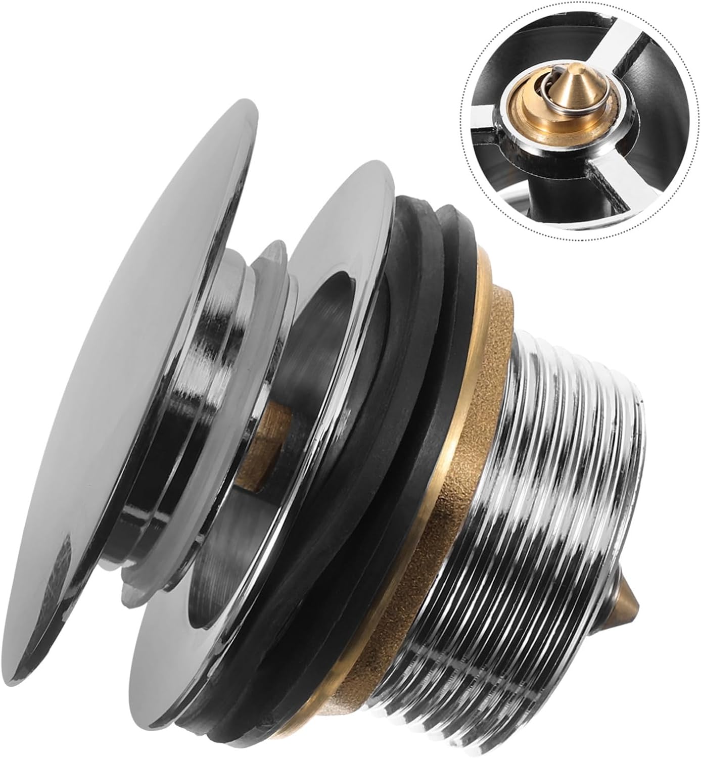 Angoily Bathtub Stopper Replacement Drain Plug for Bathroom Tub Material Easy Installation Versatile Design for Bathtubs Practical for Effortless Water Drainage