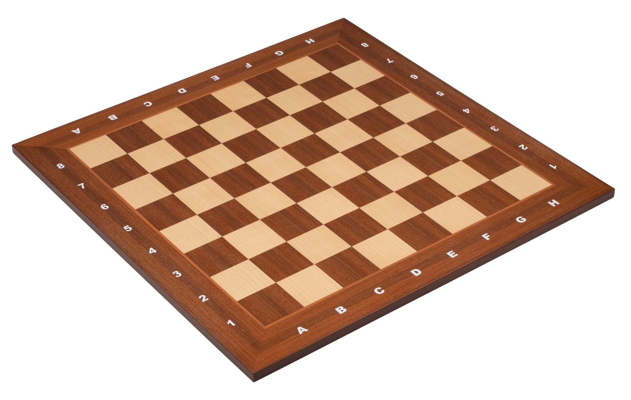 Philos 2503 - Schach, Schachspiel, Turnierschachset mit Schachbrett und Schachfiguren in Figurenbox, Feld 50mm, Königshöhe 90mm, Holz