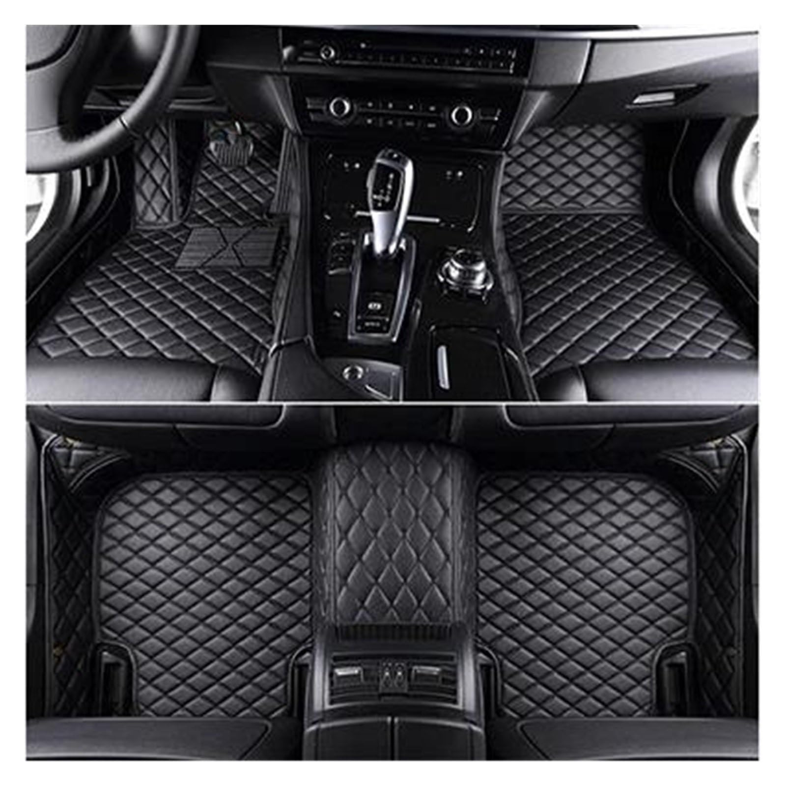 Tapis de voiture couverture complète protection sol Duster noir - 5