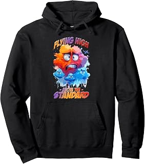 Flying high above the standard Pullover Hoodie