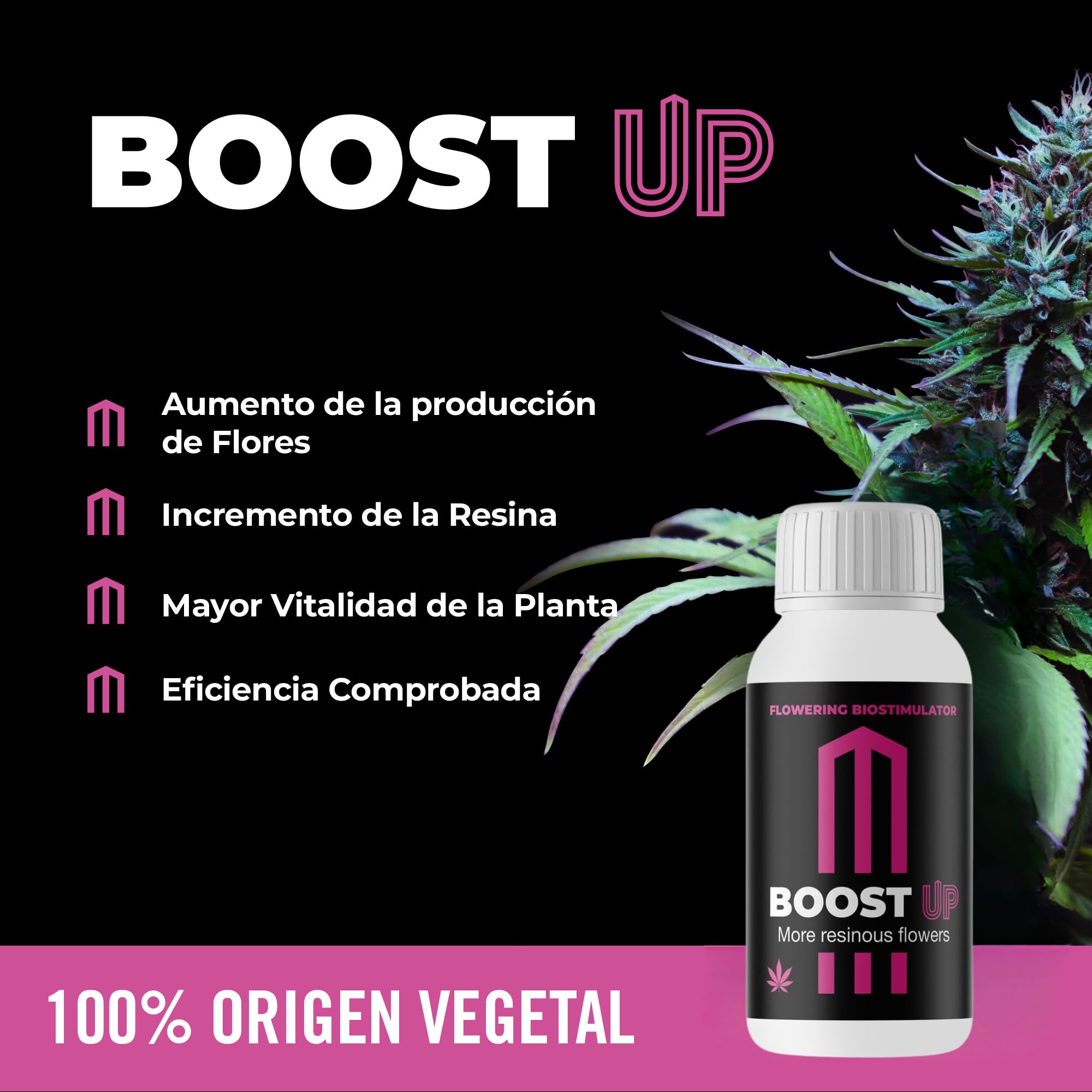 GROWMANIA Bio Down de BioBizz 5 l + échantillon Boost Up Nutrients + Verre doseur | Solution pH pour grands jardins | Assure une croissance optimale et la santé des plantes