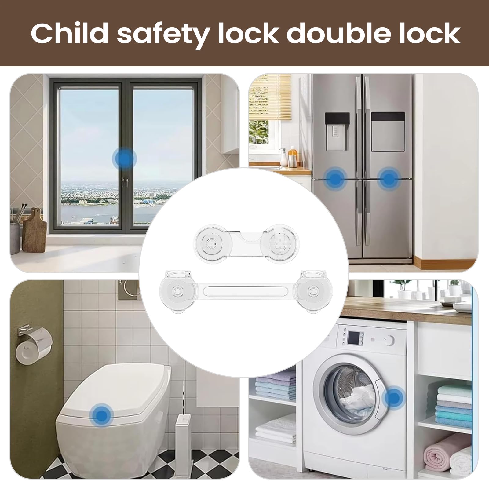 Blocco bambino - Sicurezza bambino per cassetti | Sicurezza casa senza | foratura per frigorifero cucina cassetto armadio elettrodomestico,armadio appartamento giovane