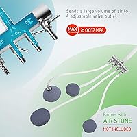 Vista 6 de VIVOSUN bomba de aire 15 W