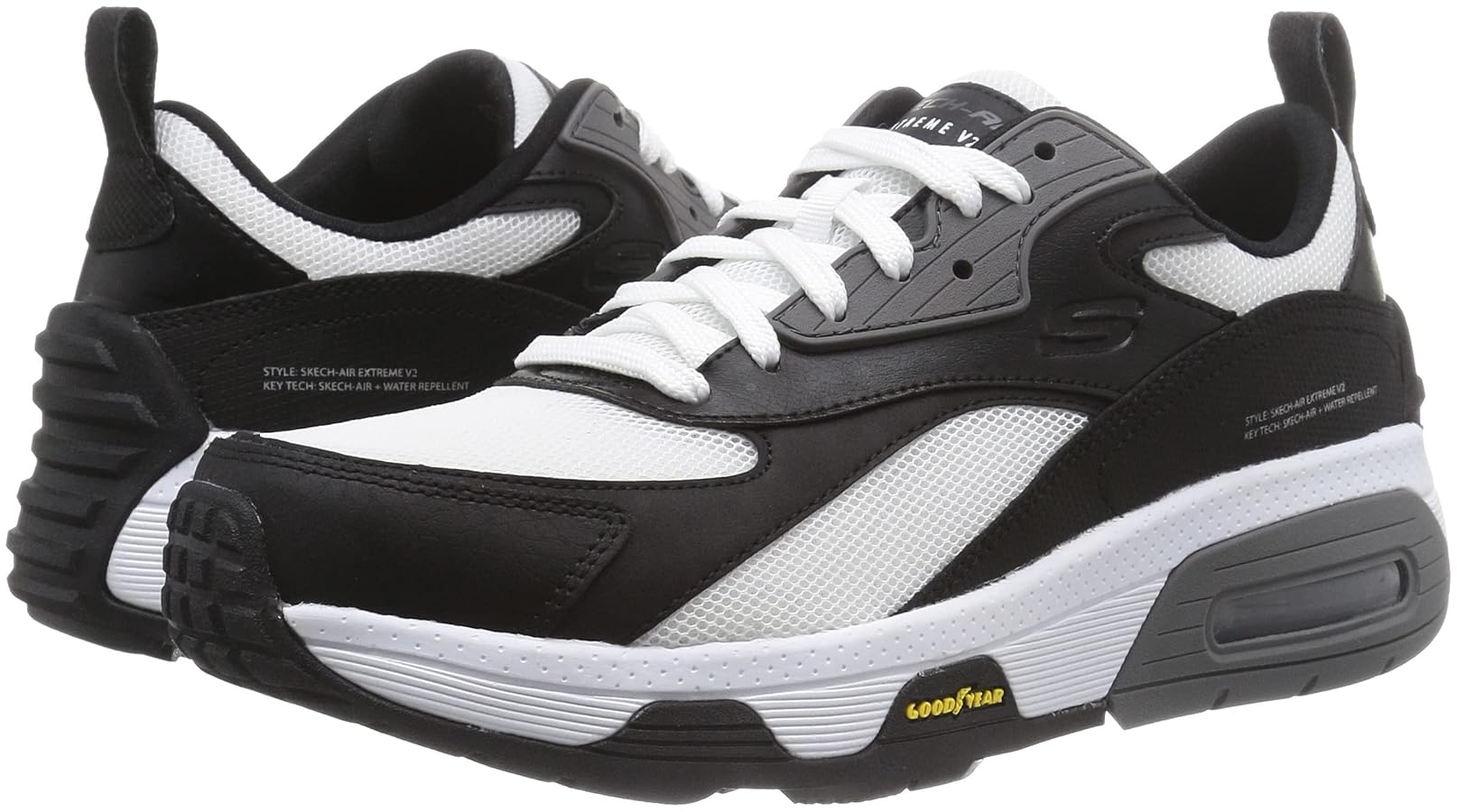 【R&B】Emerge SKECHERS SKECH-AIR EXTREME V.2 - 232255 - BKW – bCODE - Your