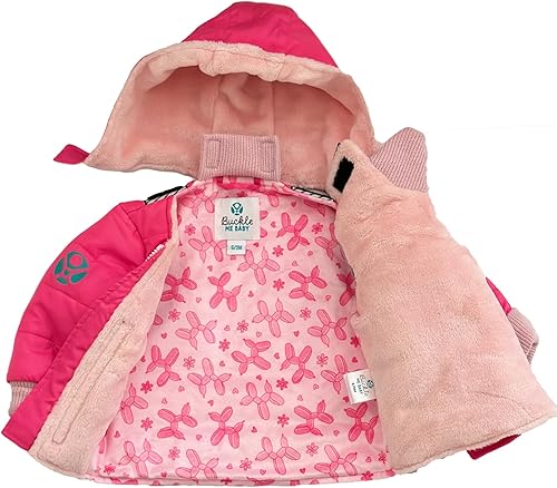 Buckle Me - Abrigo de invierno para bebé, chaqueta de asiento de automóvil más caliente para niños y niñas, destacada en Shark Tank de 6 meses a 6