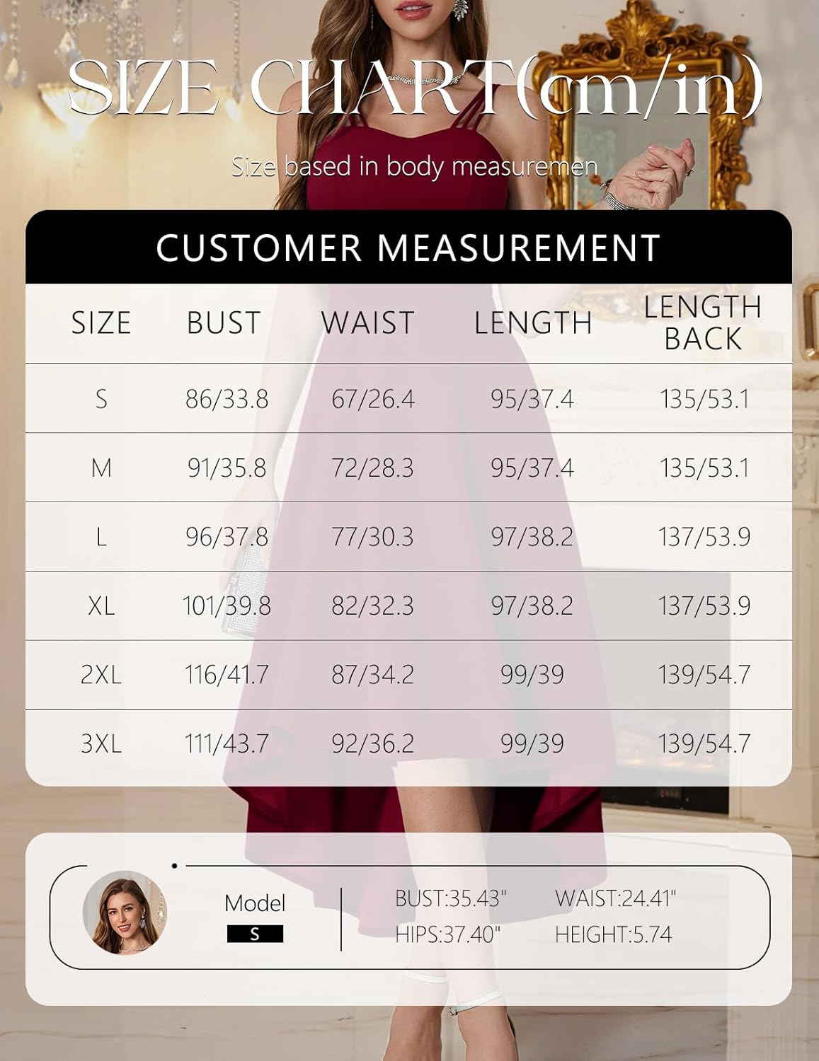 DRESSTELLS Women's Cocktail Dress 2026 Formal Wedding Guest Bridesmaid Evening Hi Low Church Prom Fit Flare Dress - Image 7