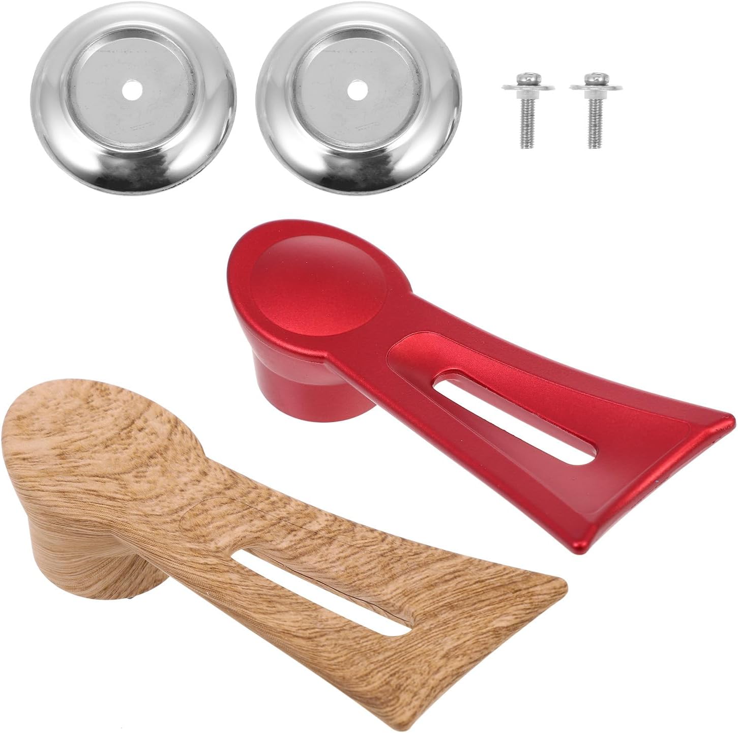 Hemoton Pot Lid Handle Replacement Knobs Set Universal Bakelite Pan Cover Grip for Cookware Lid and Pot Top Replacement Heat Resistant Kitchen Pan Cover Holding Handle