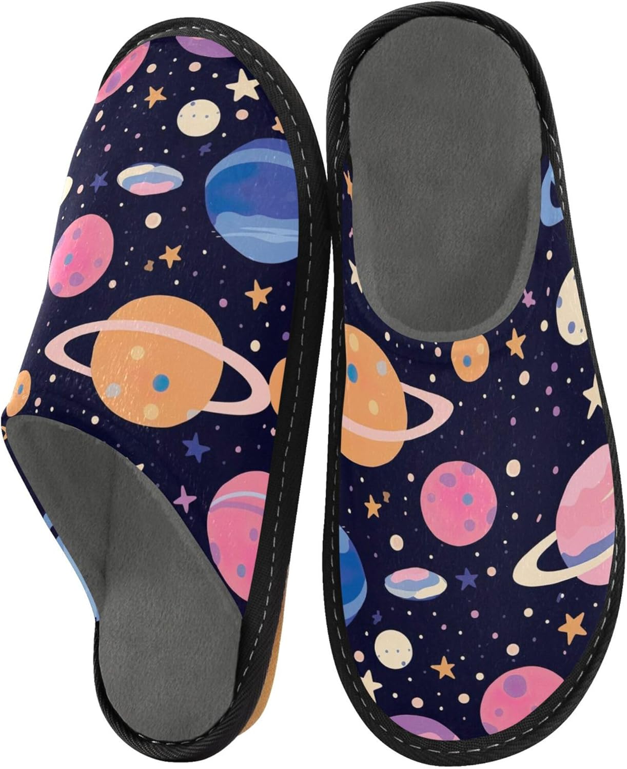 House Slippers – Cozy Fuzzy Slippers for Guests, Washable & Disposable, Perfect for Shoeless Home, Spa & Hotel Use A110660