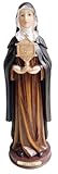 Saint Clare Statue Santo Clair Estatua (12 Inches)