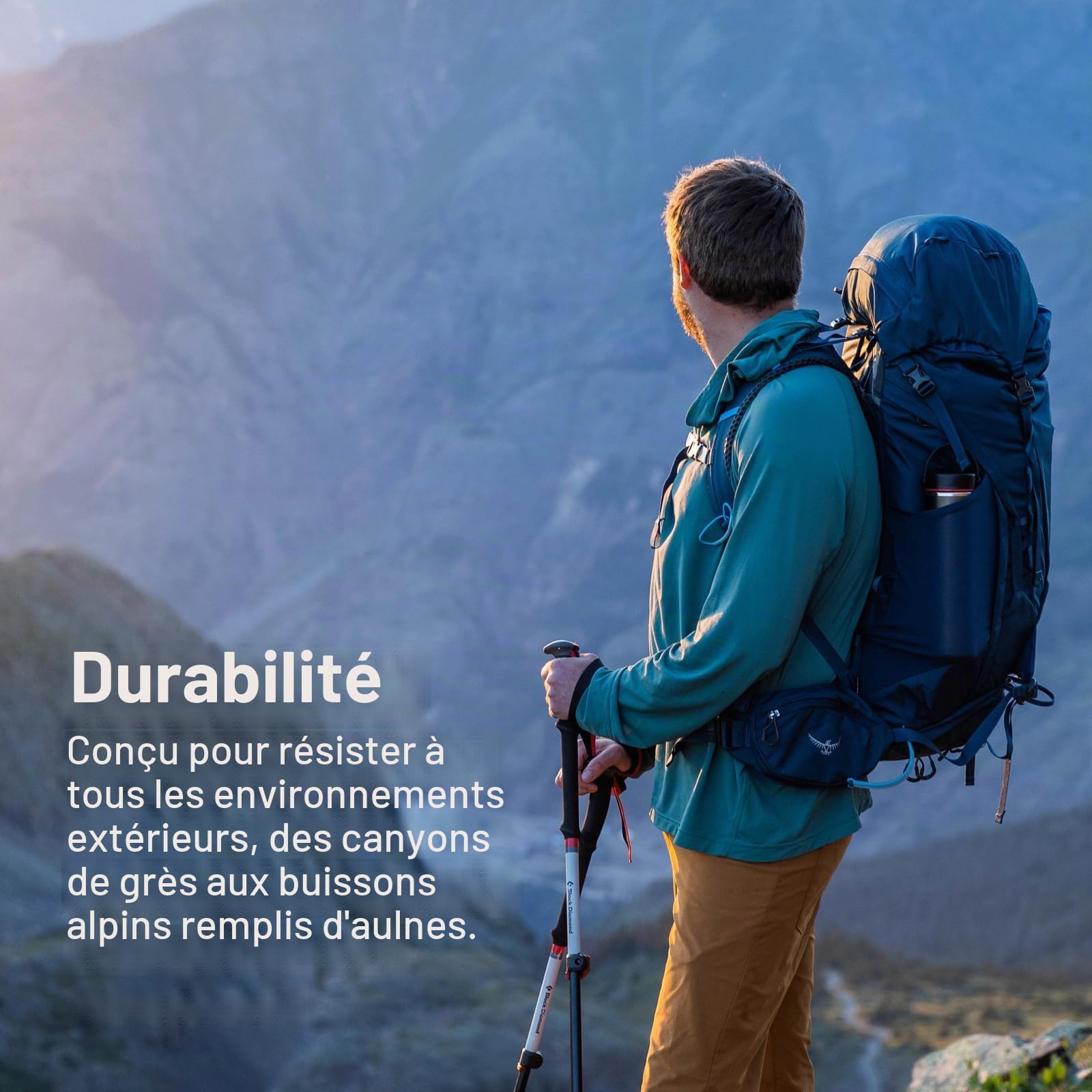 Osprey Kestrel Homme Sac À Dos Sac à dos Homme (lot de 1)