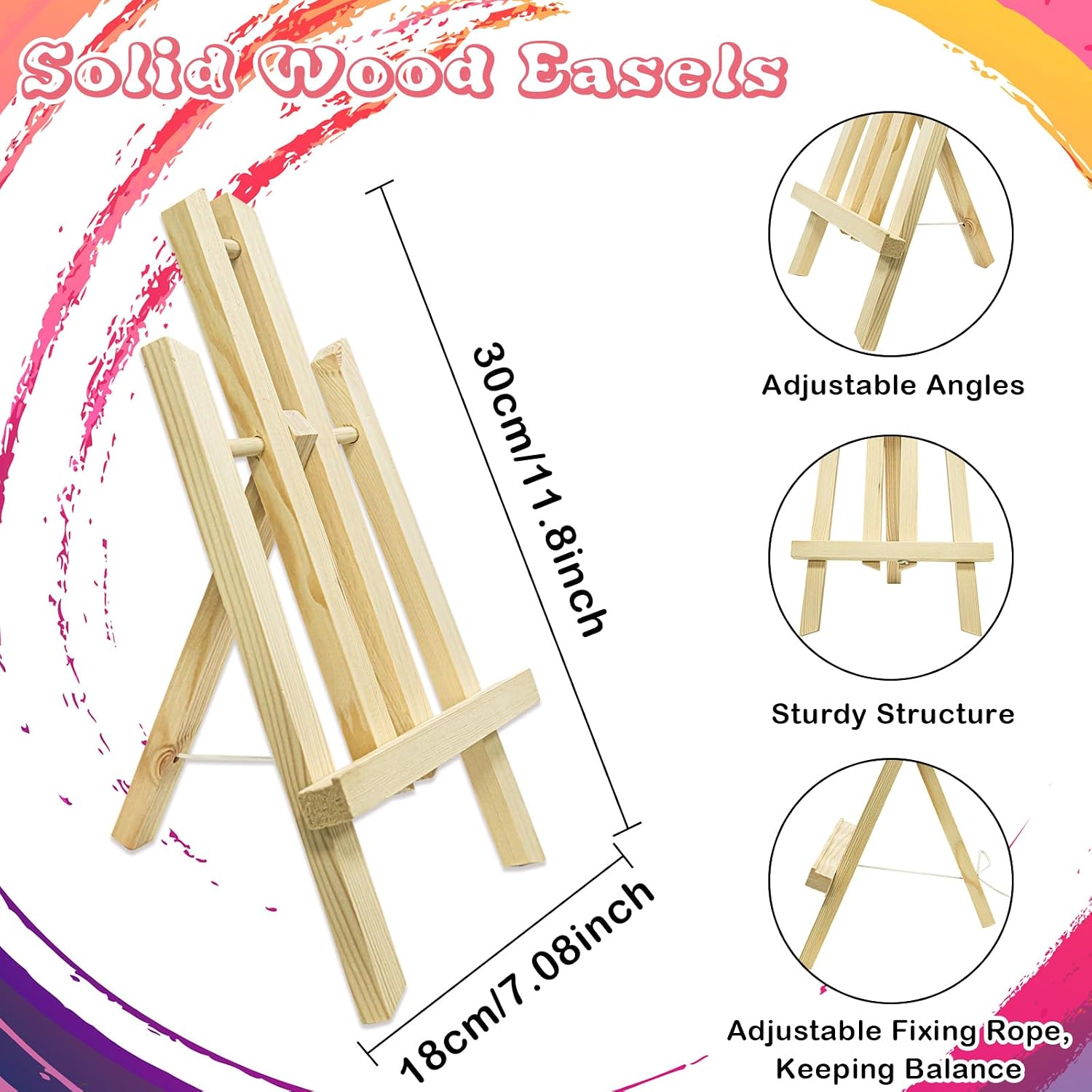 4 Pack Sip and Paint Kit for Adults Pre Drawn Canvas for Painting image 4