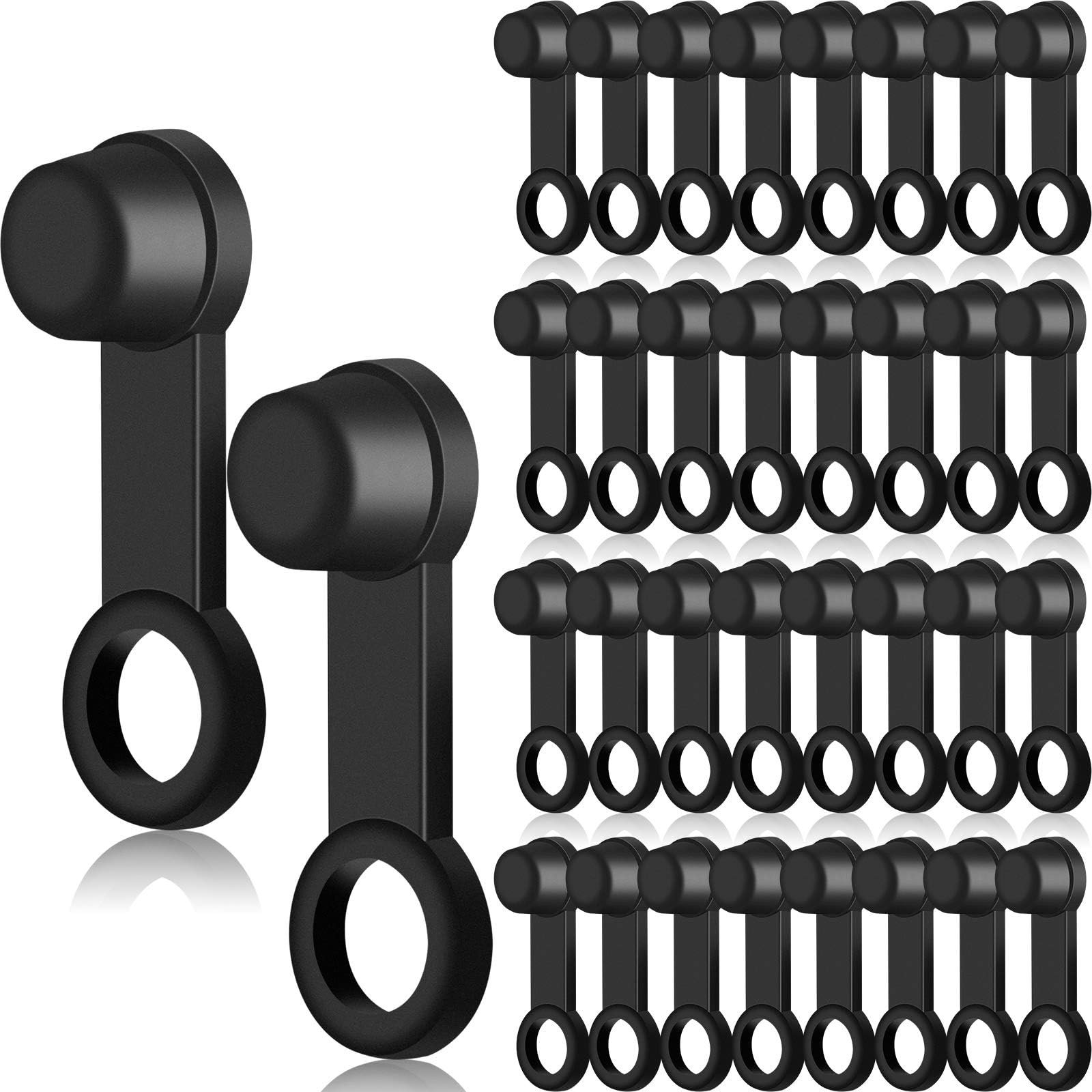 Frienda 50 Pack Brake Bleeder Cap Small Automotive Brake Bleeder Screw Rubber Grease Fitting Caps Car Zerk Dust Cover for Cars Motorcycles Bicycles Accessories