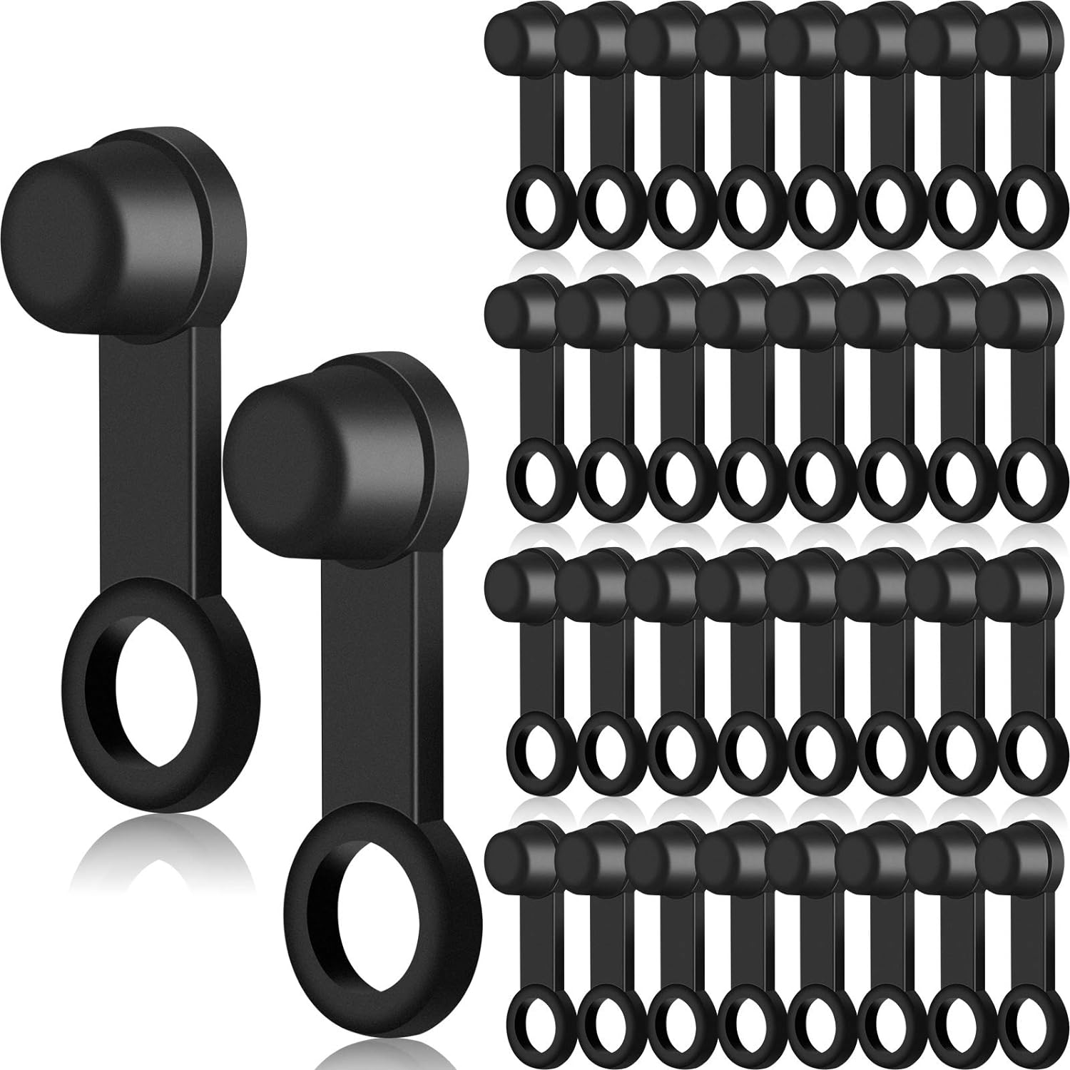 50 Pieces Brake Bleeder Rubber Caps Brake Bleeder Screw