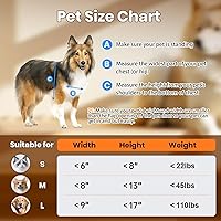 Vista 6 de Puerta de perro para pared, puerta grande para perro, puerta resistente para mascotas con todo aluminio, 2 solapas magnéticas, túnel telescópico