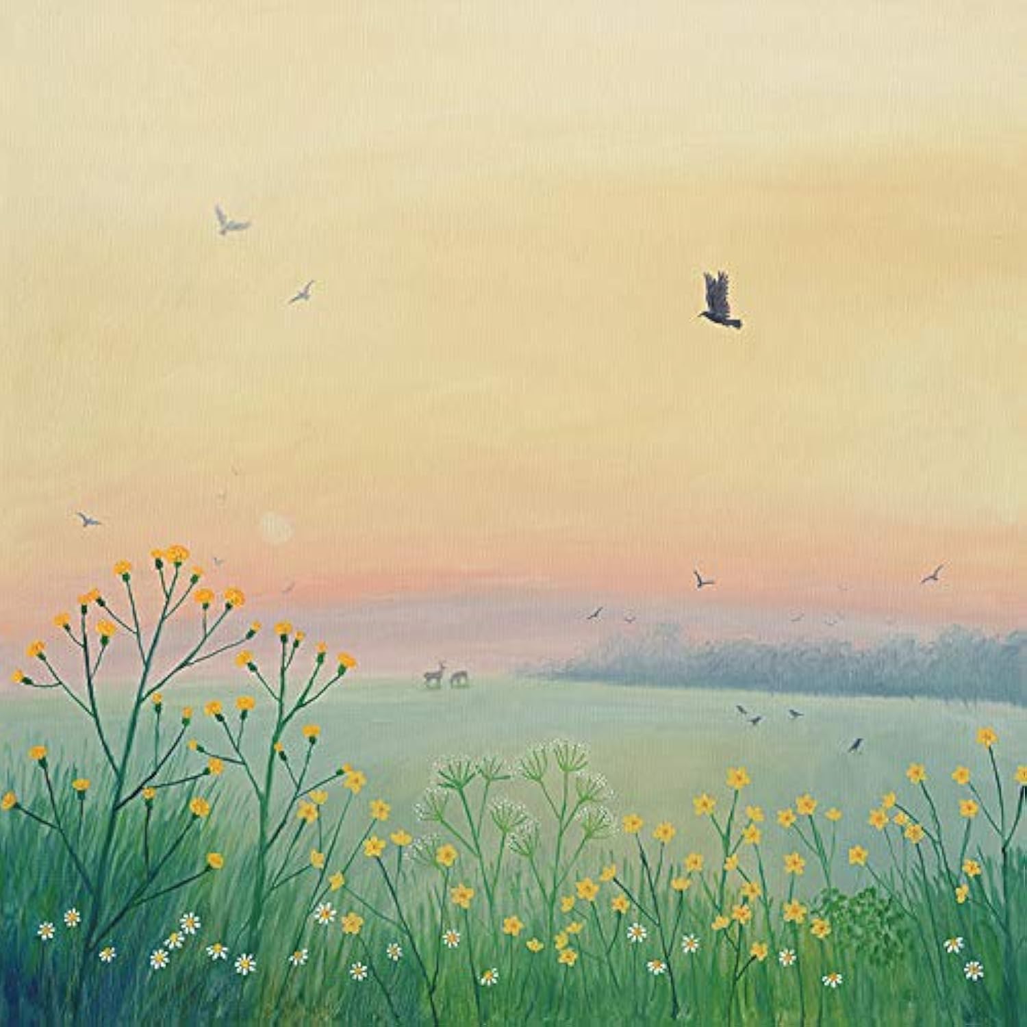 Jo Grundy (Morning Haze) Canvas Print