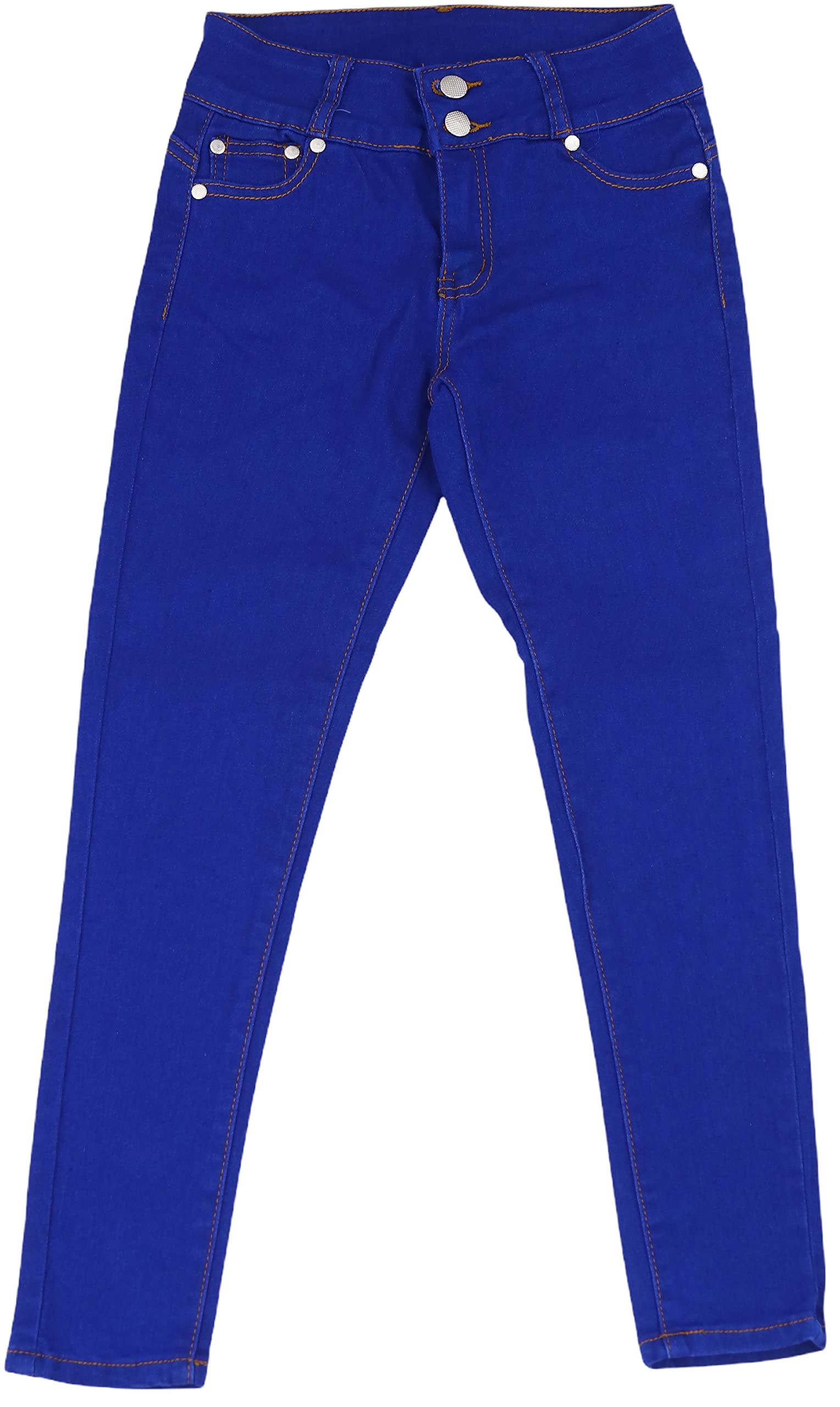 ToBeInStyle Girl’s Denim Easy Styling Classic Timeless Everyday Jeans Zip-Up Closure