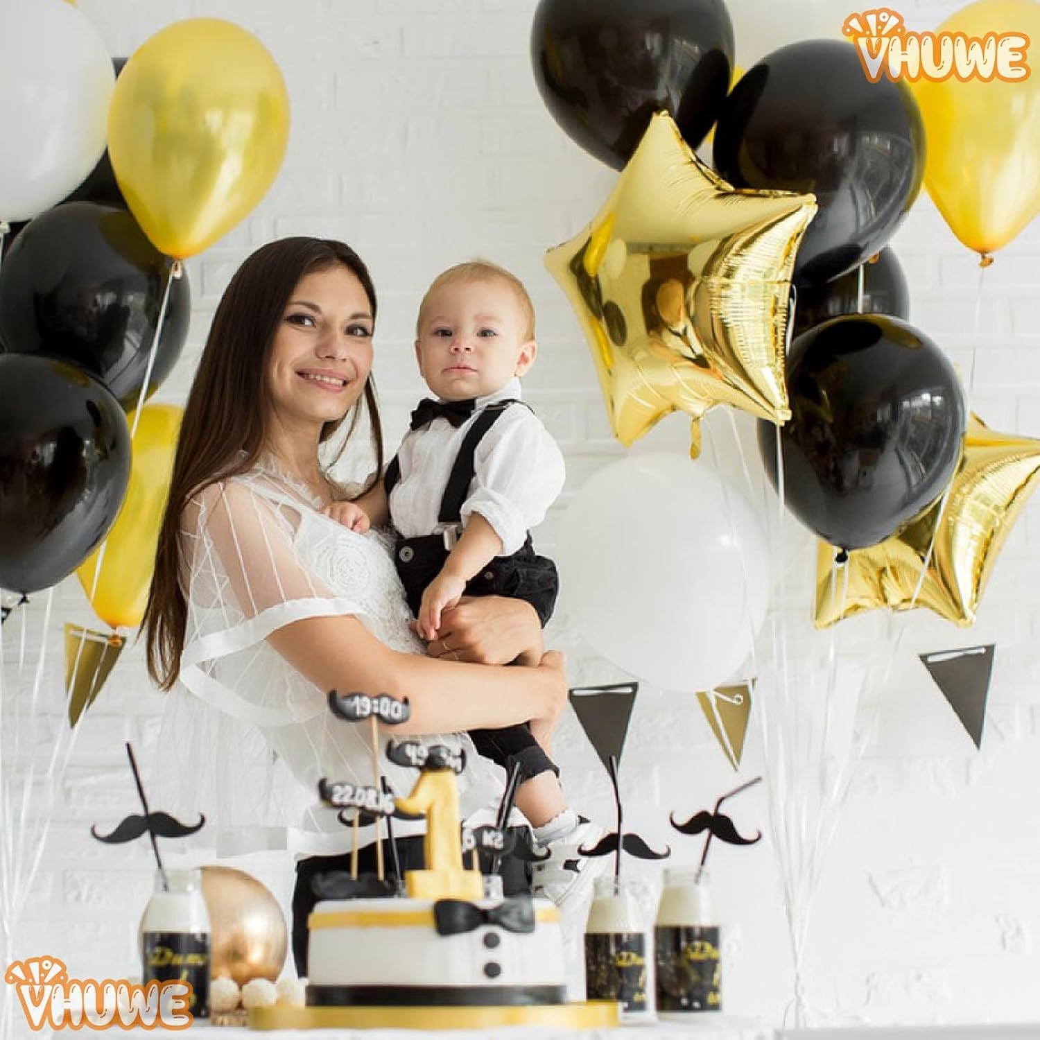 Gold Star Balloons 18 Inch, 10 Pcs Gold Star Shaped Mylar Helium Foil Metallic Balloon for Birthday Party Decorations Baby Shower Wedding Anniversary Backdrop Party Supplies - Image 5