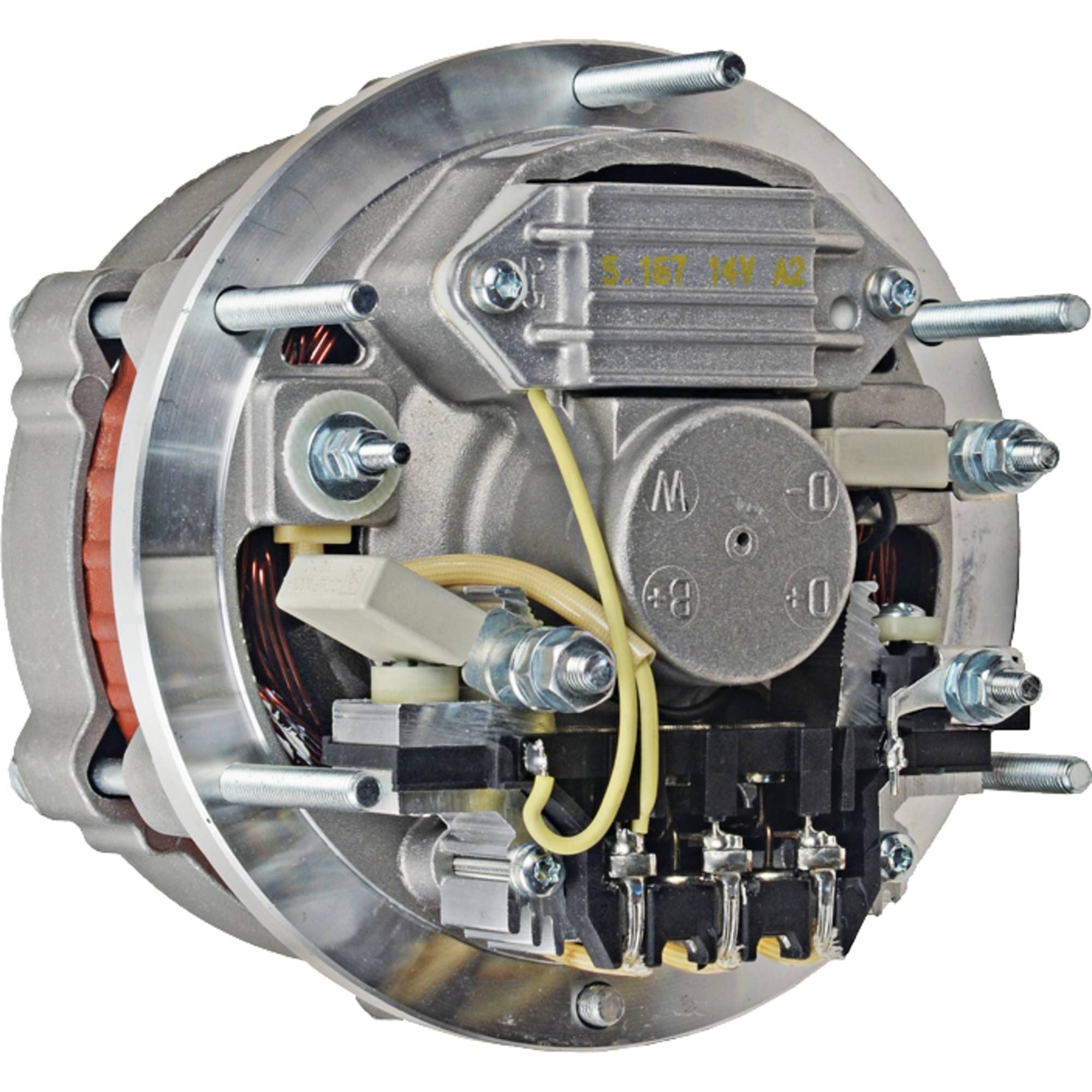 Photo 1 of DB Electrical MAH-MG614 Alternator Compatible with/Replacement for Case/International Harvester 252, Porsche 911 Series 1965-1969, 914 1970-1971 11.201.853, 11.204.448, AAK2310 Tractors