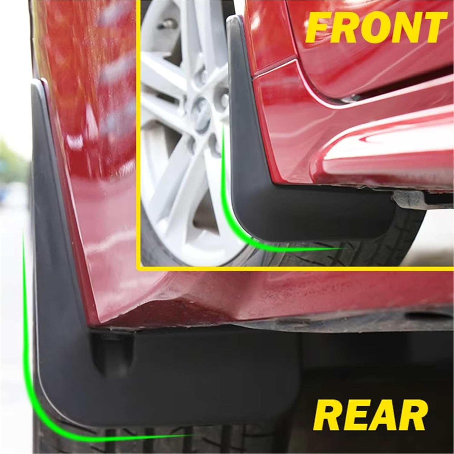mudflaps Car Mud Flaps Mudguards Splash Guards Fender Mudflaps for Toyota for Corolla E210 Touring Sports Estate 2019-2023