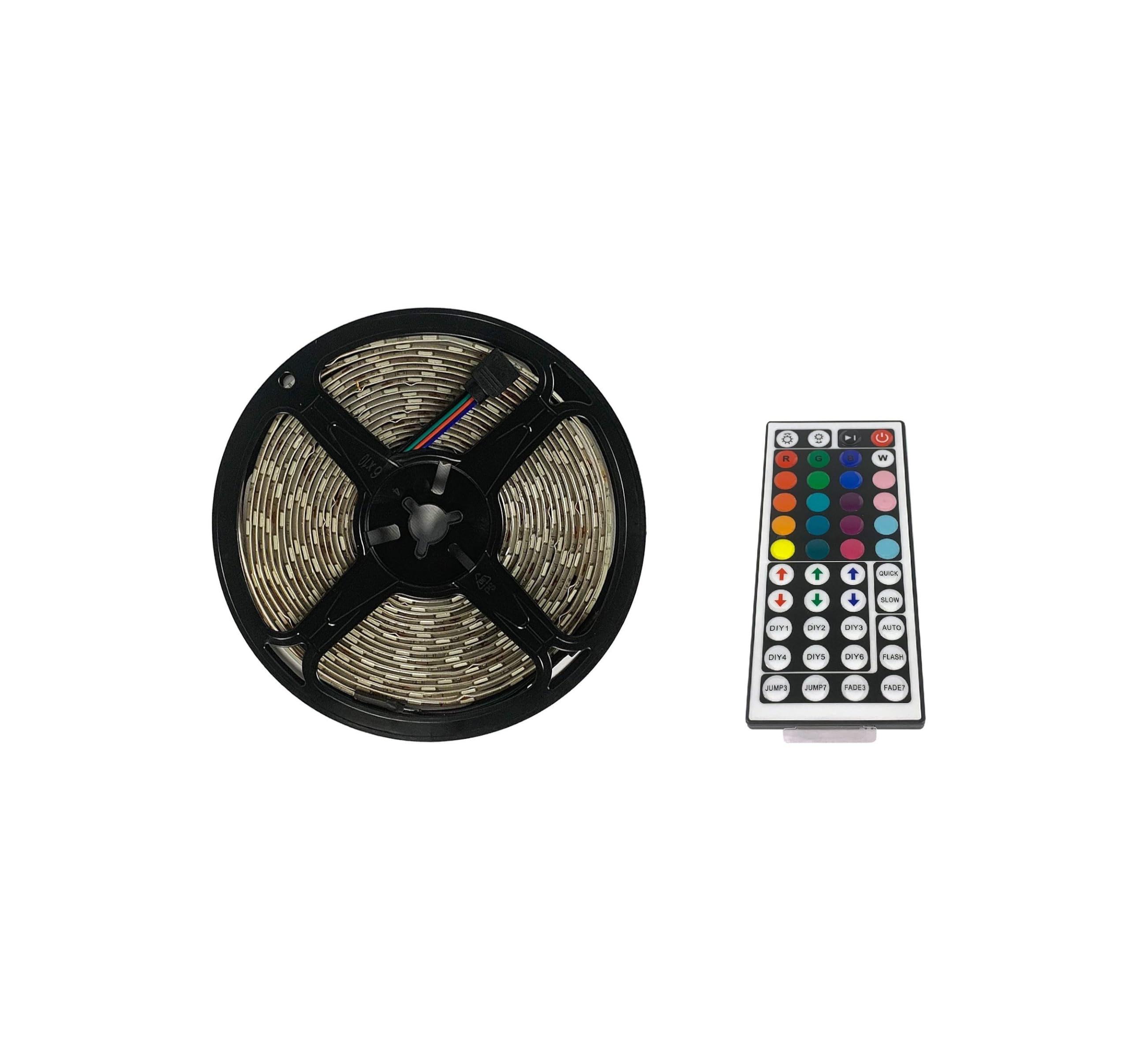 B.K.Licht LED rgb 3m Strisce LED telecomando colorata