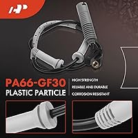 Vista 4 de A-Premium Sensor de velocidad de rueda ABS compatible con modelos BMW - 323i 325i 2006, 328i 2007-2011, 128i 2008-2013 - Lado delantero y trasero