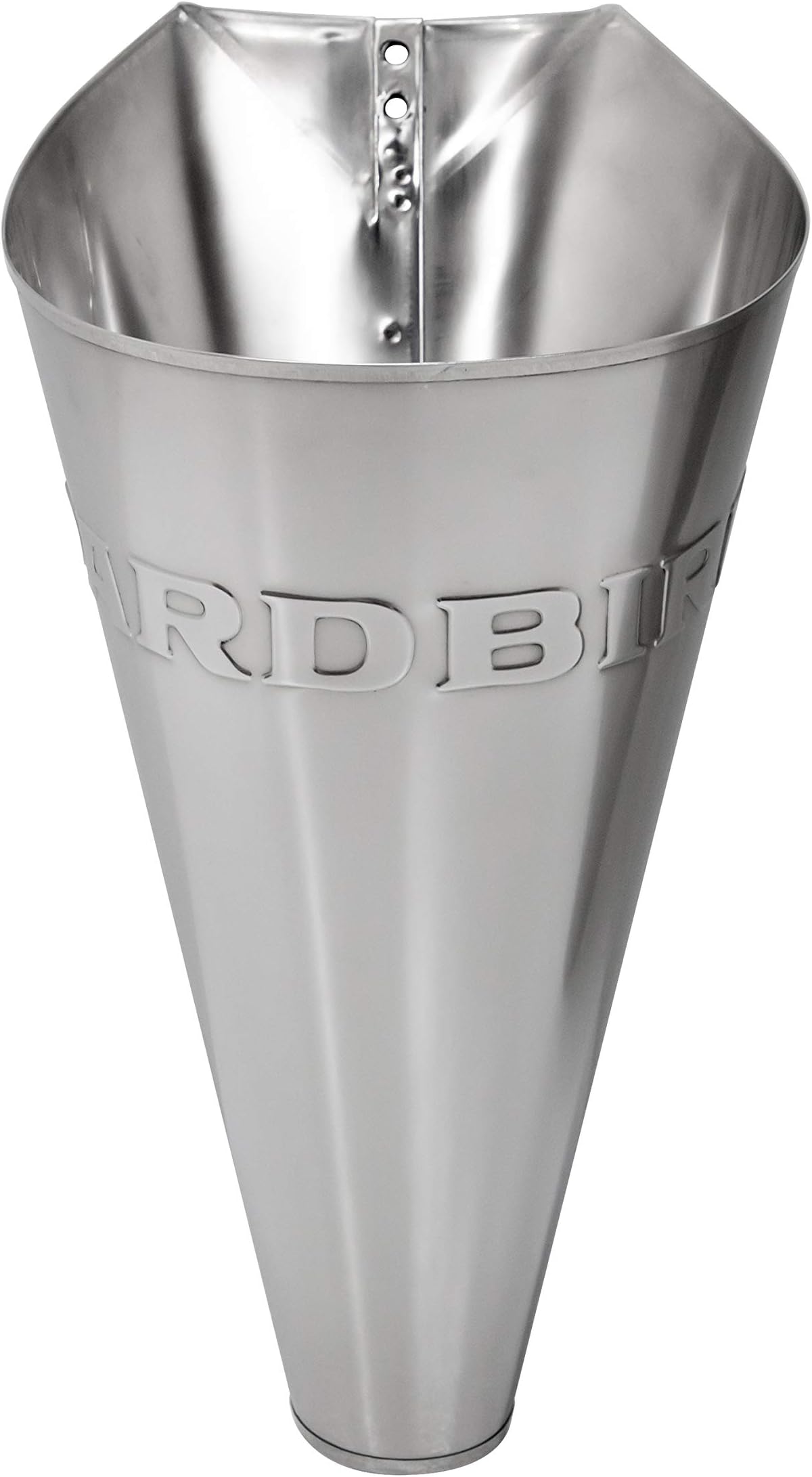 Yardbird 28276 Medium Stainless Steel Restraining Processing Kill Cone for Poultry Chicken Foul Birds