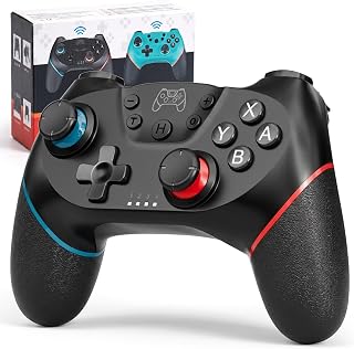 Diswoe Wireless Pro Controller for Switch 1/Switch 2/Lite/OLED/PC